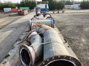 General overview of the seawater spools.