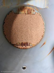 Prior to surface preparation, visible signs of corrosion were observed.